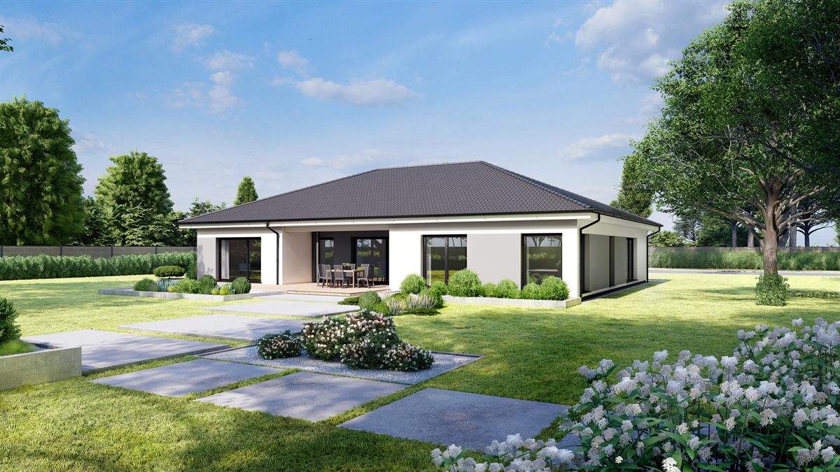 DanWood Perfect 192 – ebenerdiger Bungalow in Nordbayern