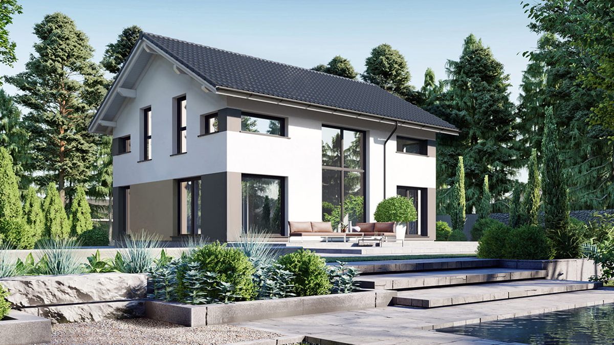 DANWOOD Point 140 – klassisches Einfamilienhaus in Nordbayern