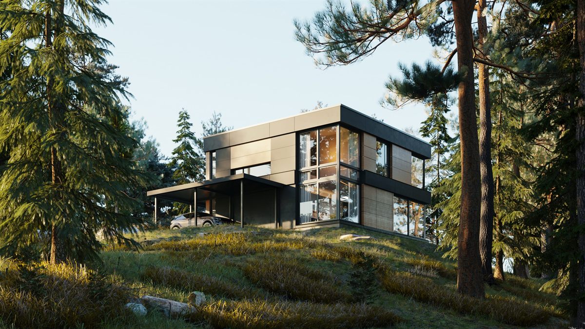 DanWood Vision 195 – preisgekröntes Architektenhaus in Nordbayern