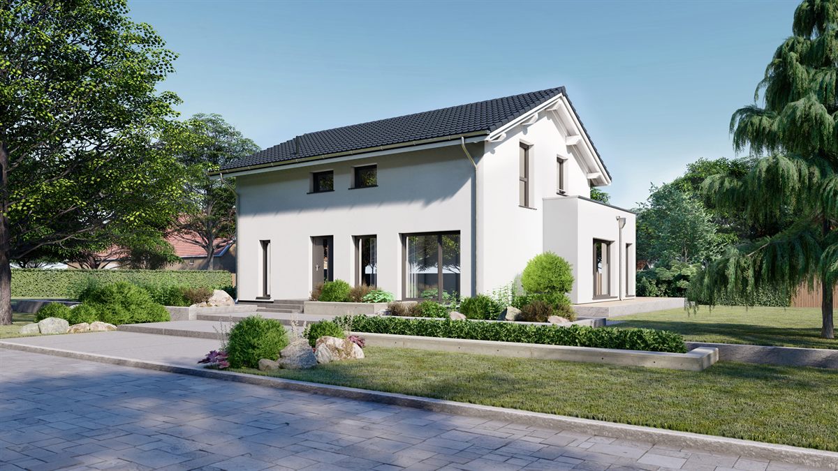 DANWOOD Einfamilienhaus Point 161 – schlüsselfertig in Nordbayern