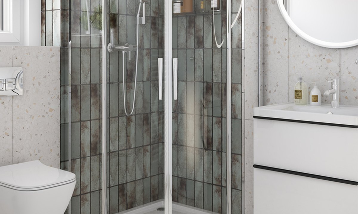 DANWOOD Point 128 — Gäste-WC mit Waschtisch